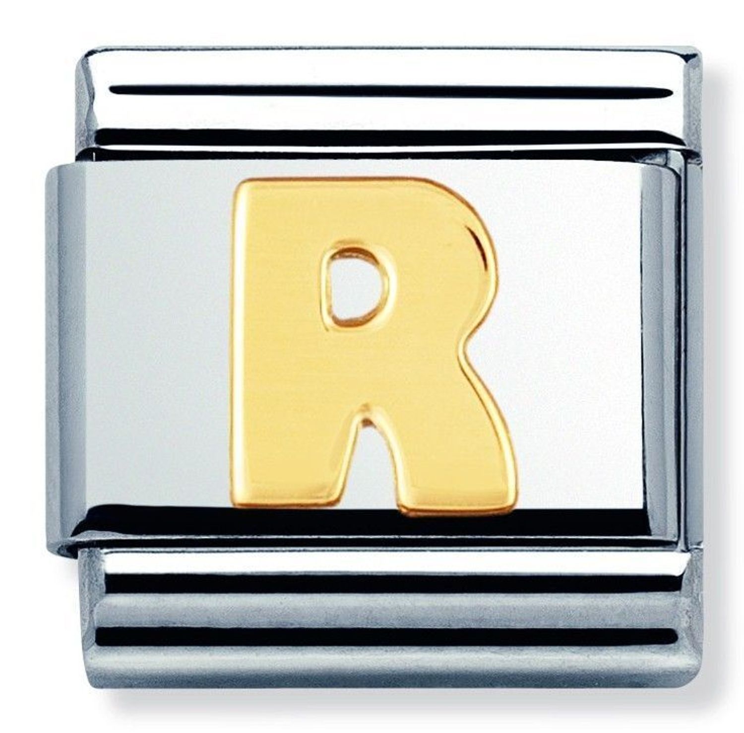 Charms Nomination Composable Gold litera R 030101 18 biżuteria nomination nomination zawieszki nomination baza.jpg